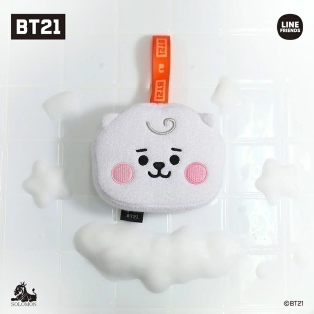 BT21 Baby RJ Shower Sponge | NWT